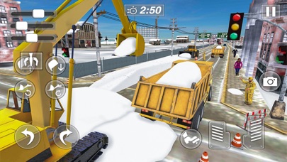 Operate Snow Excavator Crane screenshot 4