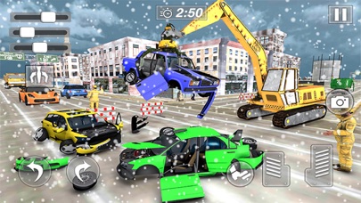 Operate Snow Excavator Crane screenshot 3