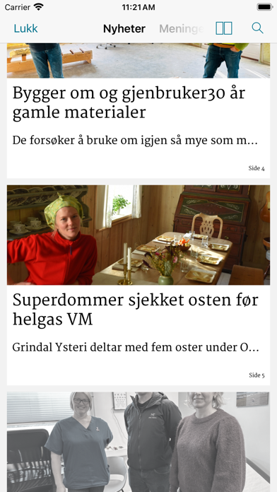 OPP eAvis screenshot 1