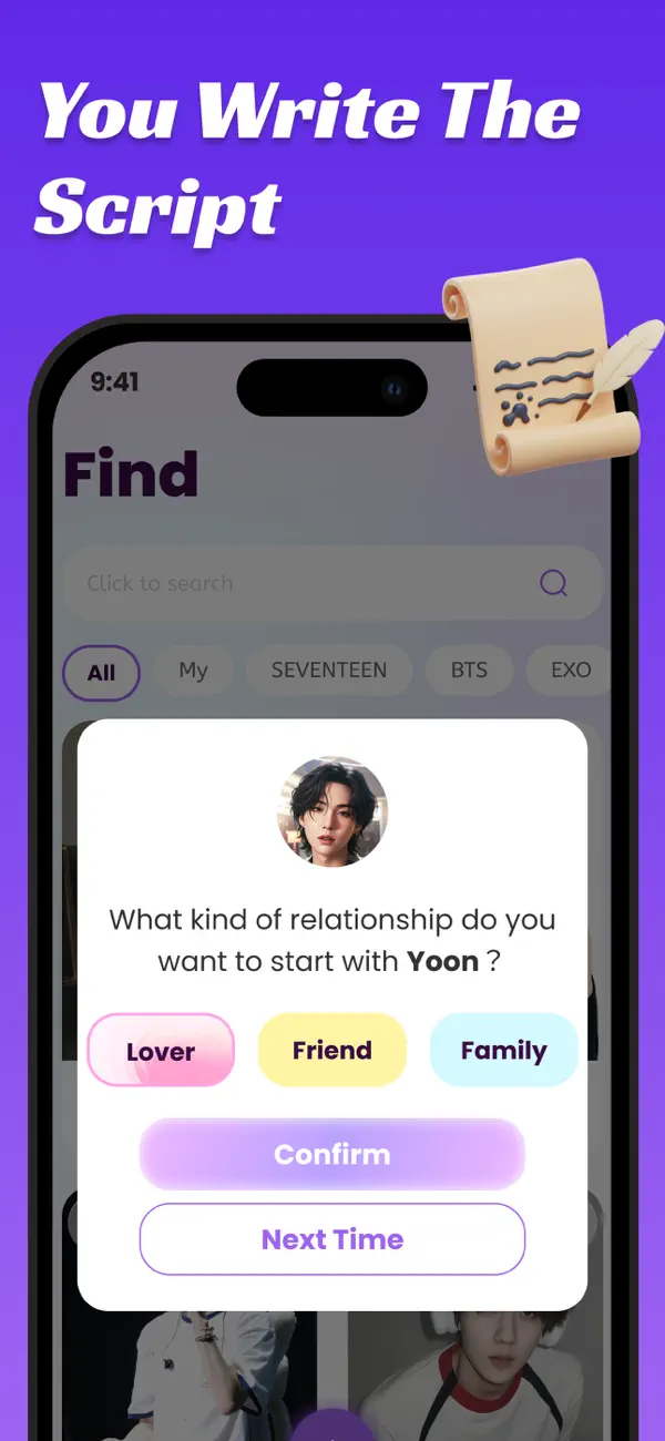 OppaYa: AI Virtual Idol Chat screenshot 3