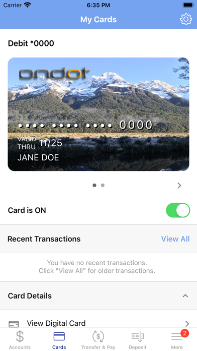 Opportunity Bank of MT Mobile screenshot 2