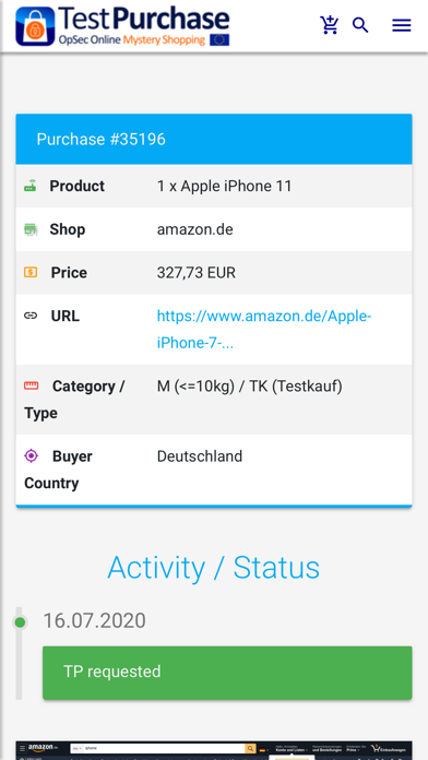 OpSec Purchase screenshot 1