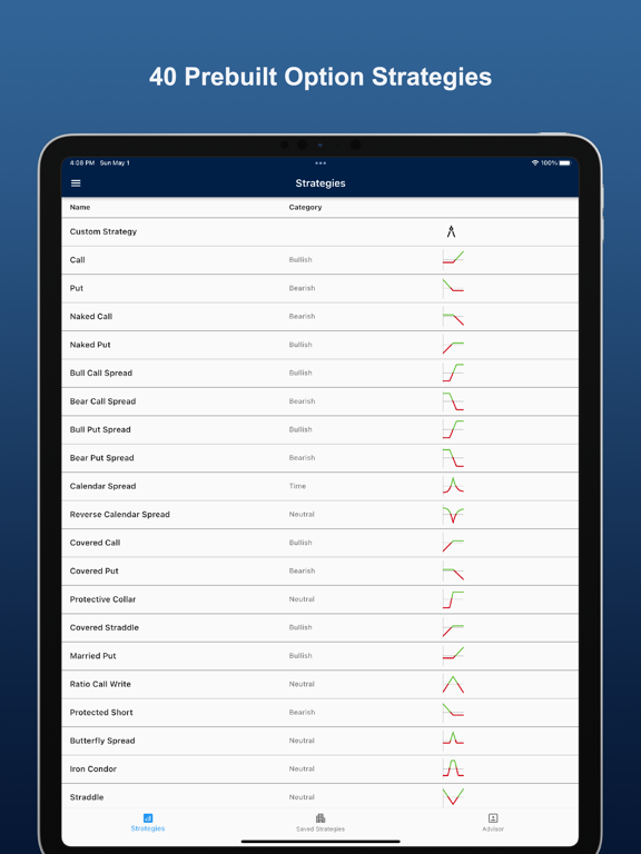 Optactic: Option Strategy Tool screenshot 7