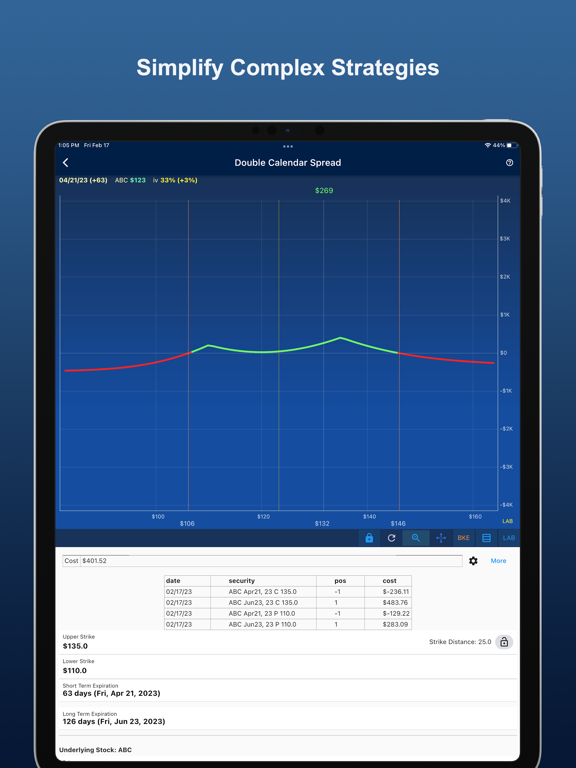 Optactic: Option Strategy Tool screenshot 10