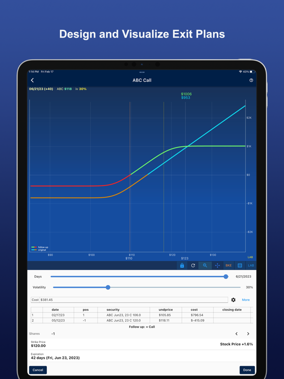 Optactic: Option Strategy Tool screenshot 9