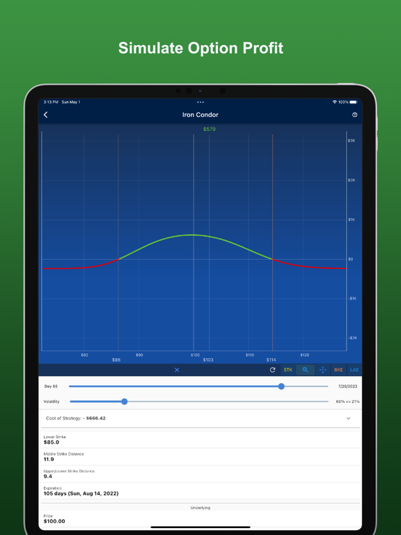 Optactic: Option Strategy Tool screenshot 4