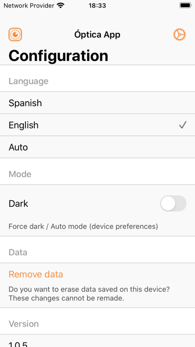 Optica-App screenshot 1