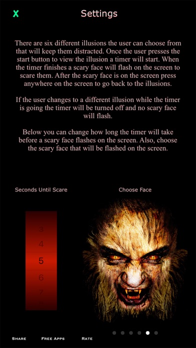 Optical Illusion Prank - Scare your friends! screenshot 1
