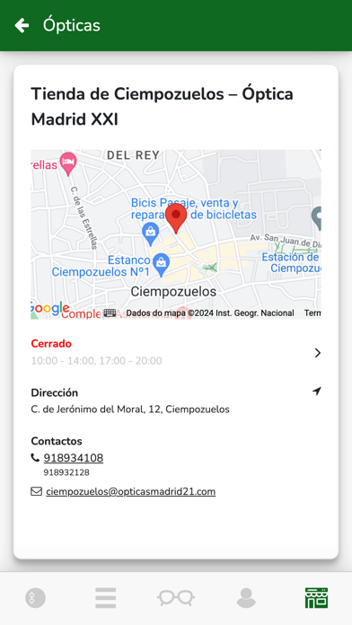 Opticas Madrid XXI screenshot 2