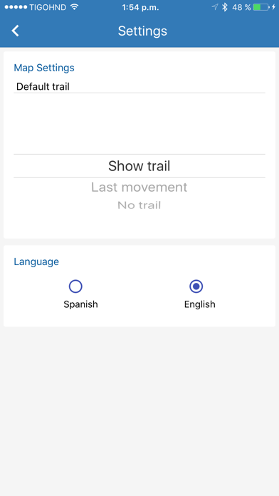 Optimus Tracking screenshot 1
