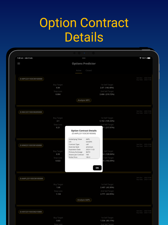 Options Trading AI : OpPreds screenshot 5