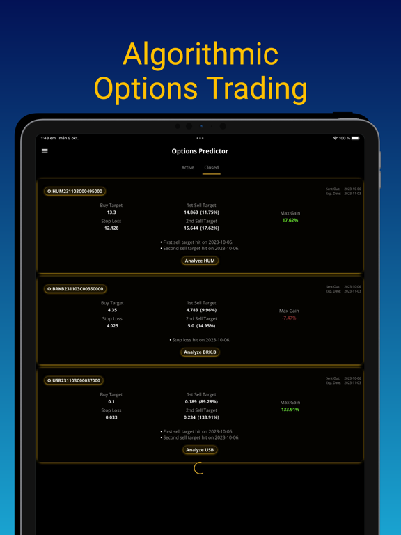 Options Trading AI : OpPreds screenshot 8