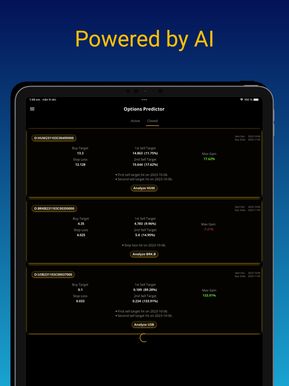 Options Trading AI : OpPreds screenshot 6