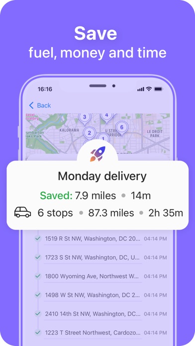 Optiway Multi Stop Planner screenshot 4