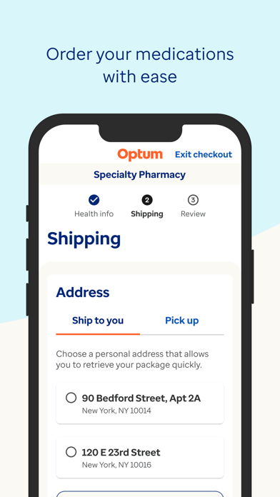 Optum Specialty Pharmacy screenshot 1
