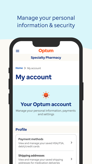 Optum Specialty Pharmacy screenshot 2