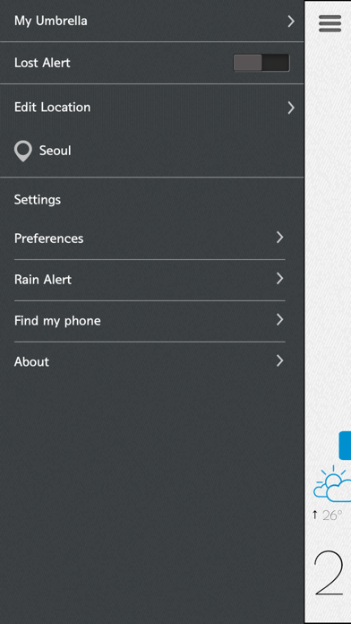 OPUS ONE SMART UMBRELLA JONAS screenshot 2