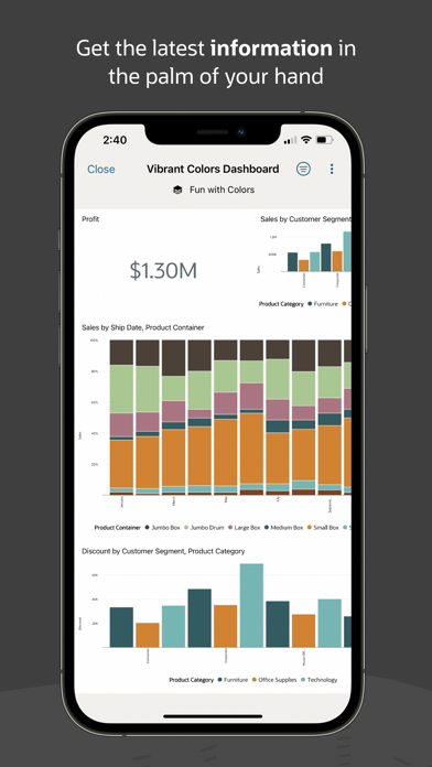 Oracle Analytics screenshot 2