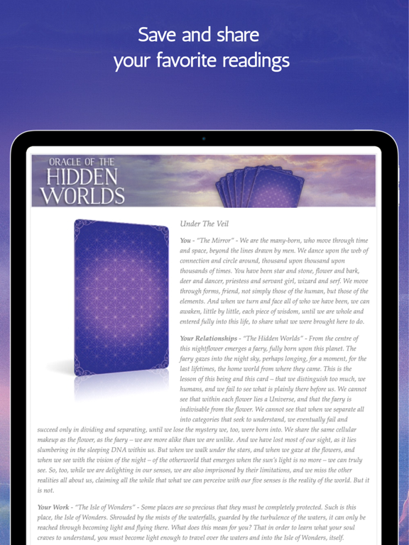 Oracle of the Hidden Worlds screenshot 2