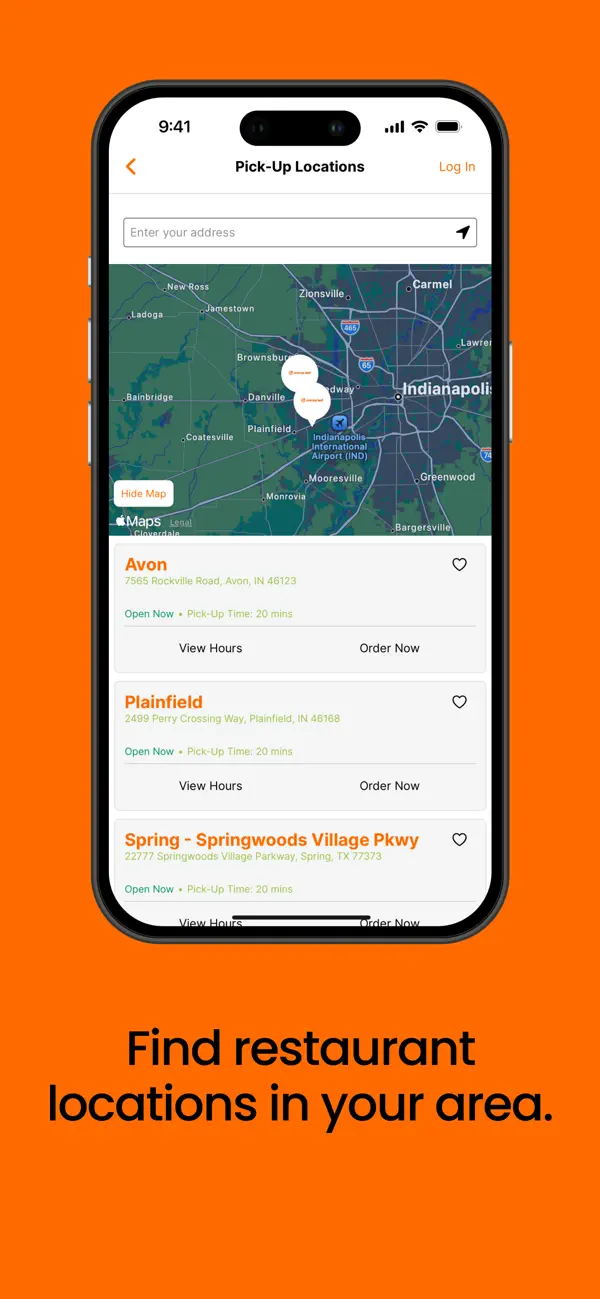 Orange Leaf App screenshot 2