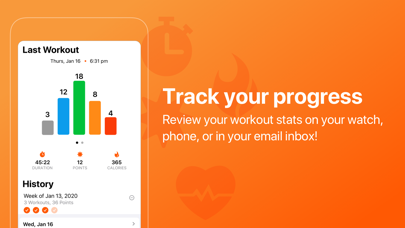 Orange Zones Workout Companion screenshot 9