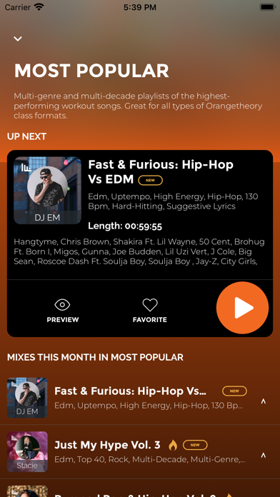 Orangetheory Radio screenshot 3