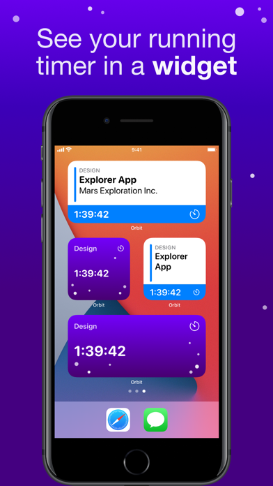 Orbit: Time-based Invoicing screenshot 1