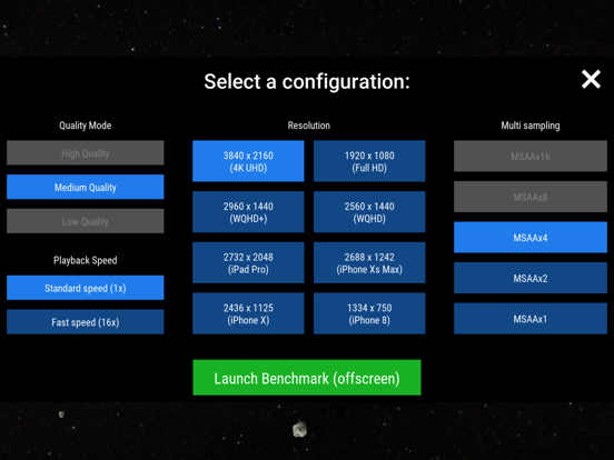 Orbital Flight Benchmark screenshot 9