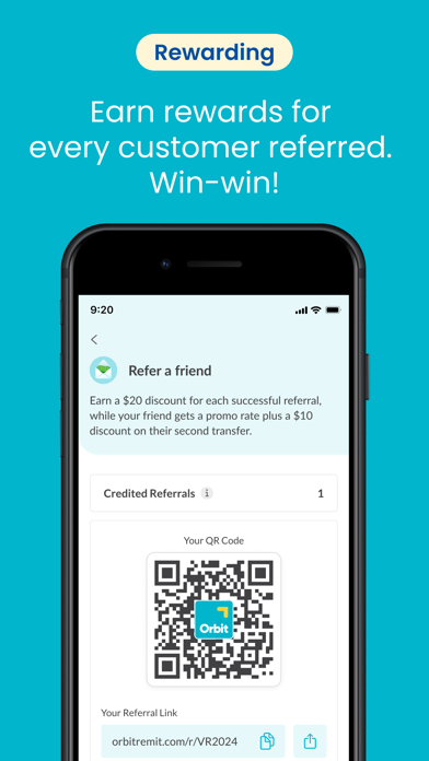 OrbitRemit Money Transfer screenshot 1