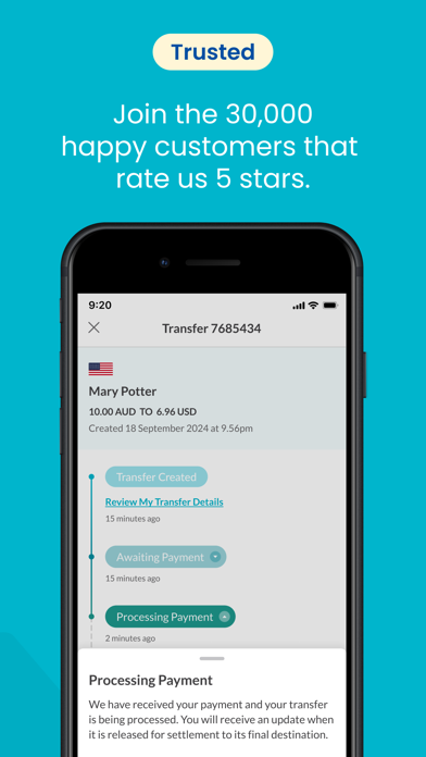 OrbitRemit Money Transfer screenshot 2