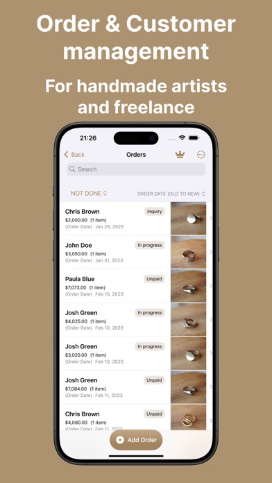 Order Management for creators screenshot 1