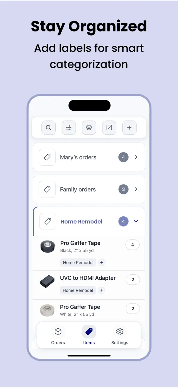 Orderly - Track Every Order screenshot 1