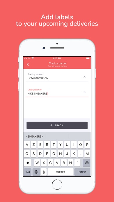 Ordertracker - parcel tracking screenshot 2