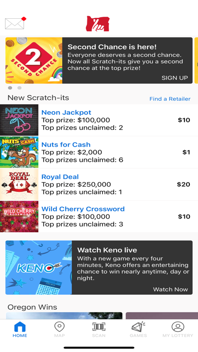 Oregon Lottery screenshot 8