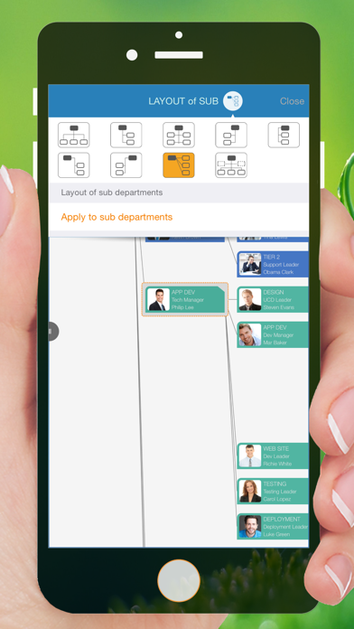 Organization Chart Management screenshot 2