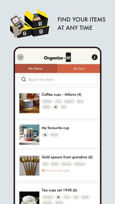 Organize-it! screenshot 2