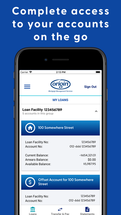 Origin Mortgages Mobile Access screenshot 3