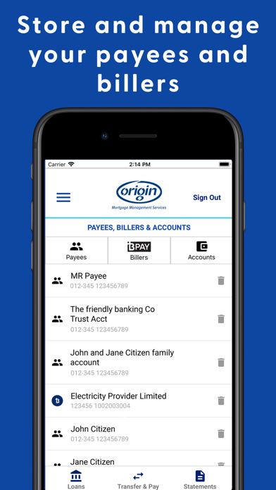 Origin Mortgages Mobile Access screenshot 1