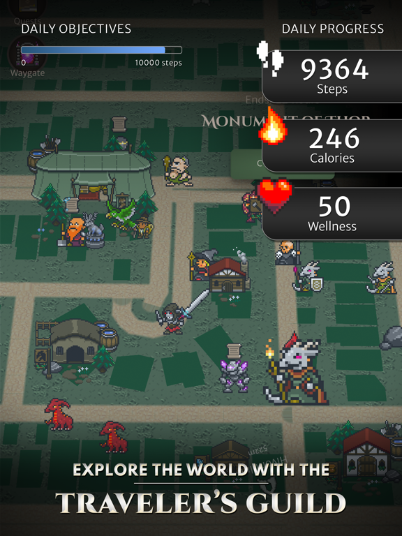 Orna: A Fantasy RPG & MMO game screenshot 6