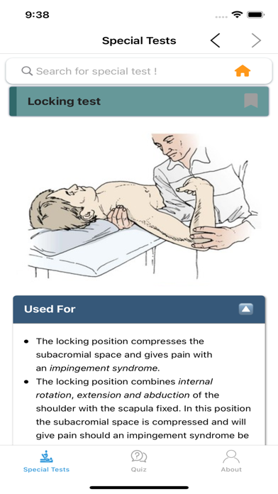Orthopedic Examination Lite screenshot 2