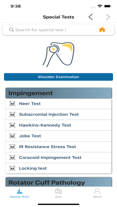 Orthopedic Examination Lite screenshot 4