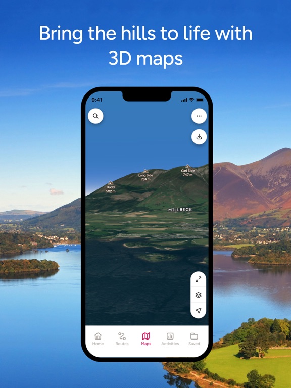 OS Maps: Walk, Hike, Run, Bike screenshot 3