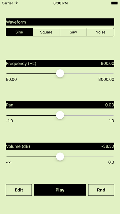 Oscillator screenshot 2