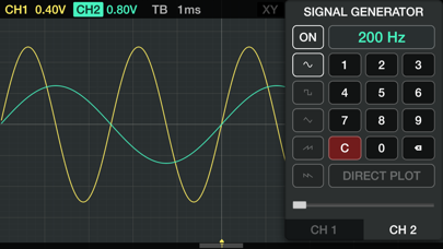 Oscilloscope screenshot 4