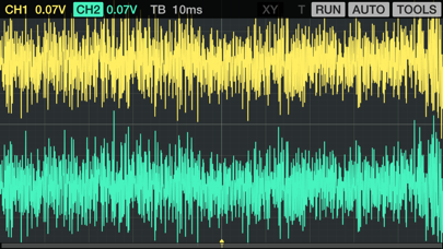 Oscilloscope screenshot 1