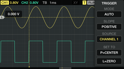 Oscilloscope screenshot 5