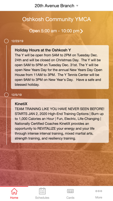 Oshkosh Community YMCA screenshot 3