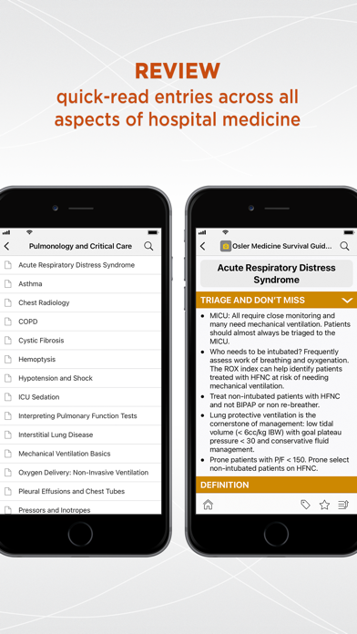Osler Medicine Survival Guide screenshot 3