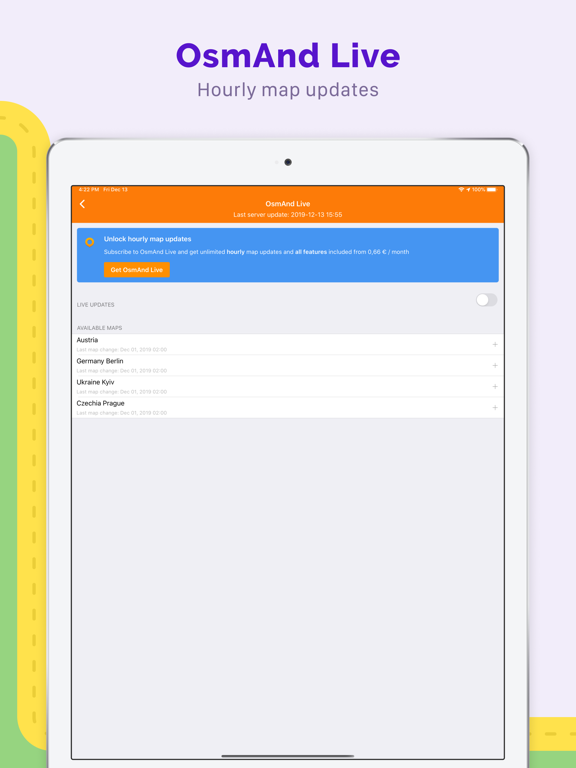 OsmAnd Maps Travel & Navigate screenshot 1