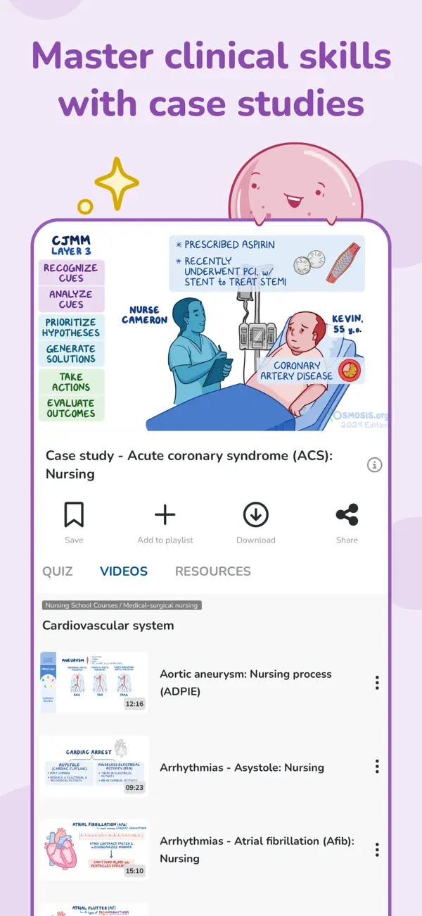Osmosis Nursing Videos & Notes screenshot 4